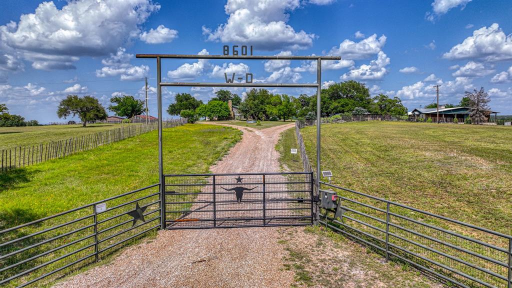 8601 Star Hollow Road Lipan, TX 76462 - Photo 30 of 40 a view of a garden with an outdoor space