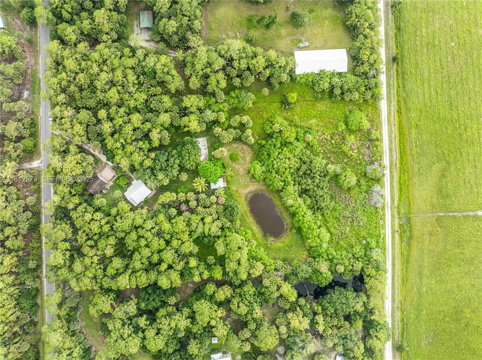 7900 Southwest Springhaven Avenue Indiantown, FL 34956 - Photo 25 of 38 a view of a garden from a window
