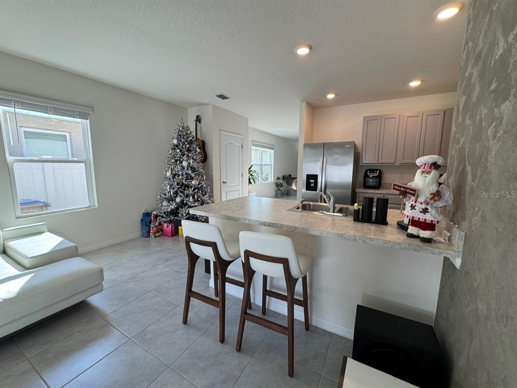 2843 Turnstone Run Harmony, FL 34773 - Photo 36 of 39 a kitchen with furniture and a potted plant