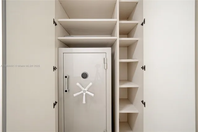 a view of a lake with a mountain in the background