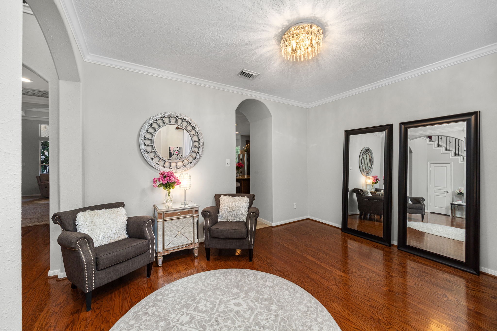 4402 Eden Point Lane Katy, TX 77494 - Photo 11 of 43 a living room with furniture and a large window