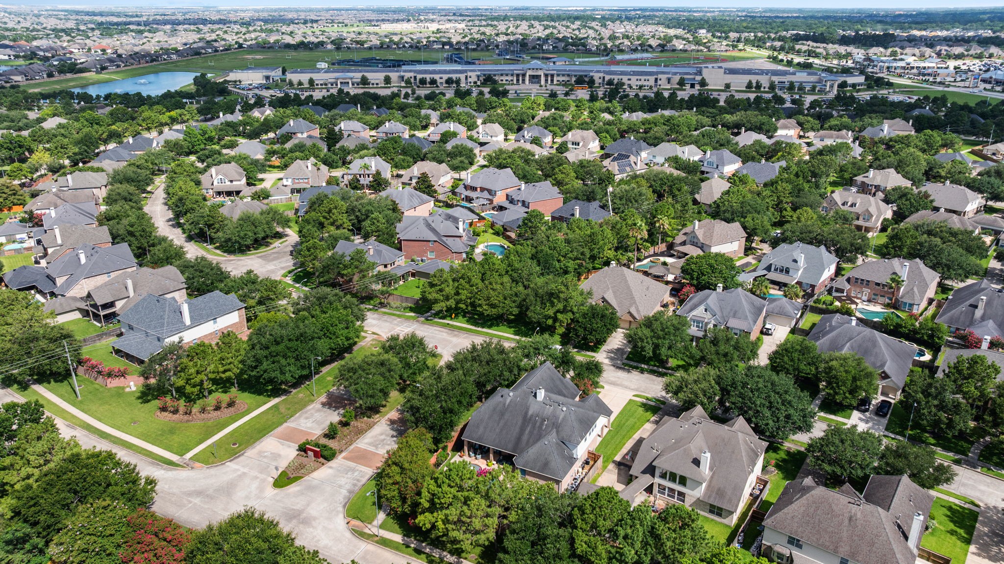 4402 Eden Point Lane Katy, TX 77494 - Photo 42 of 43 an aerial view of multiple house