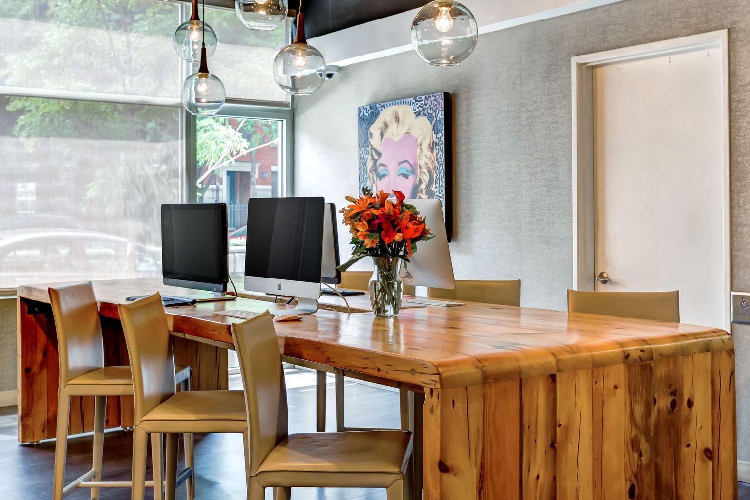 1222 West Madison Street, Unit 501 Chicago, IL 60607 - Photo 21 of 24 a room with furniture and wooden floor