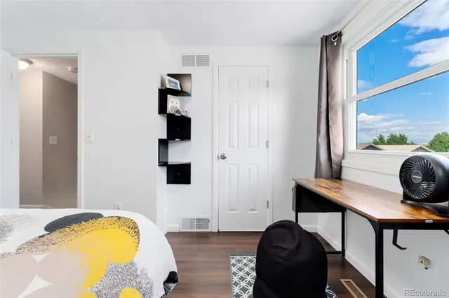 a view of a living room and a window