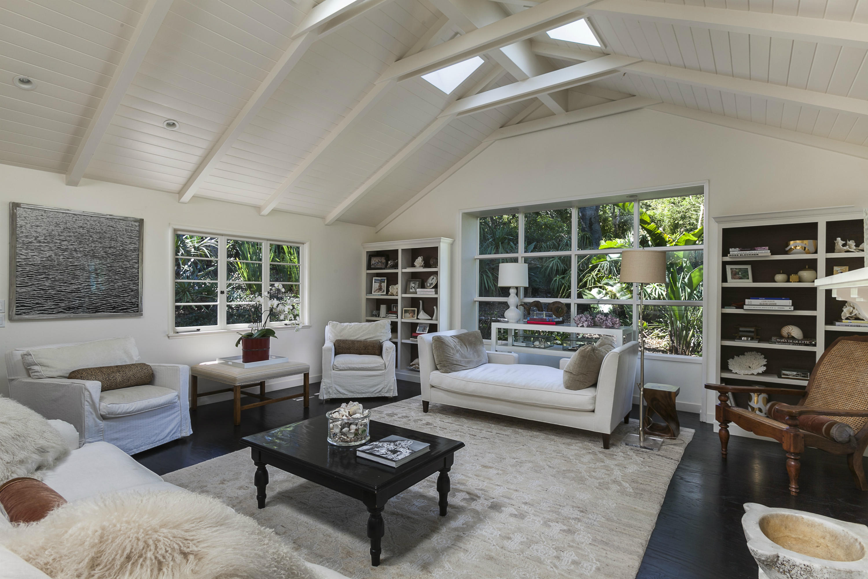 1381 East Valley Road Montecito, CA 93108 - Photo 5 of 13 a living room with furniture and a flat screen tv