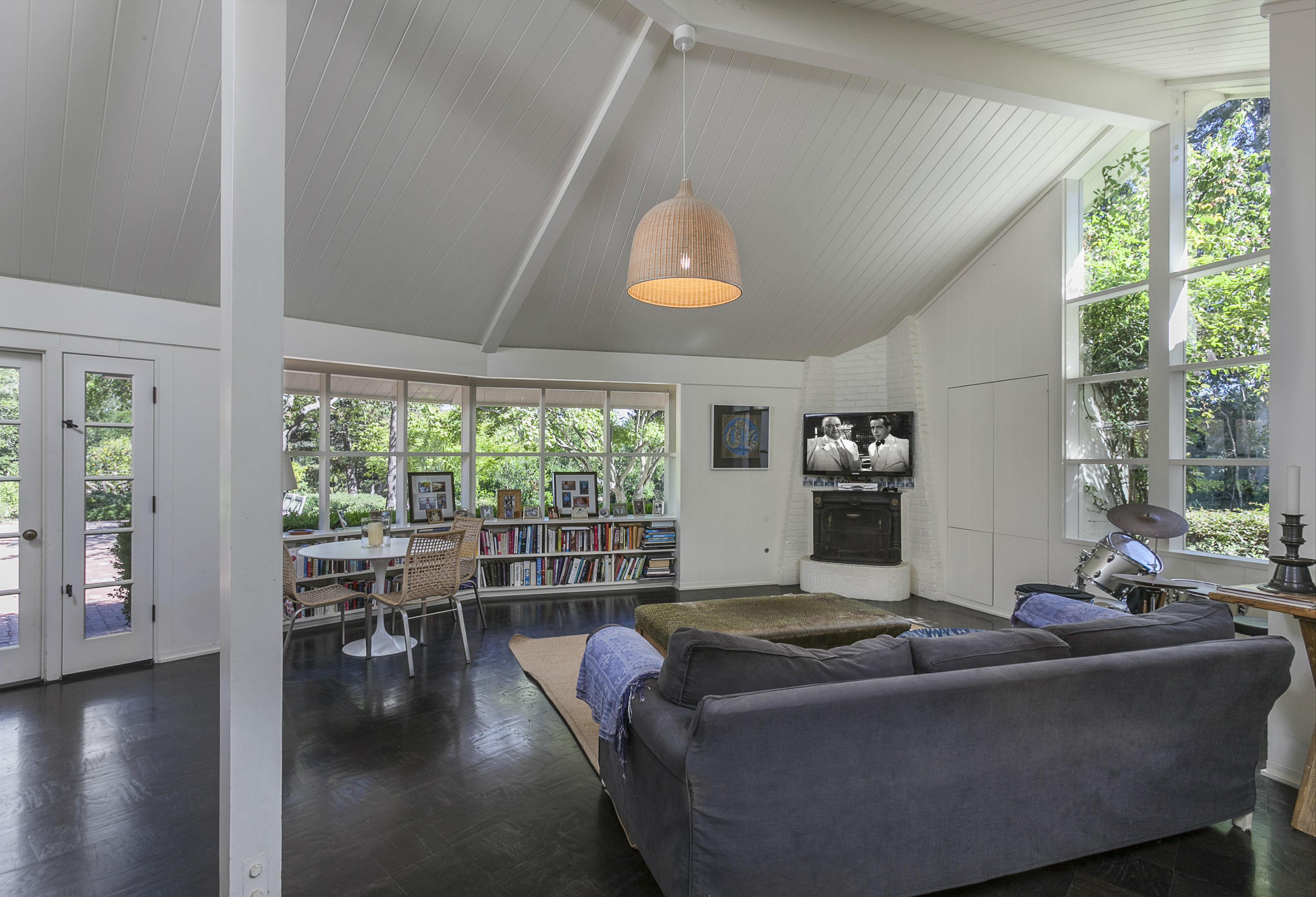 1381 East Valley Road Montecito, CA 93108 - Photo 7 of 13 a living room with furniture and a large window