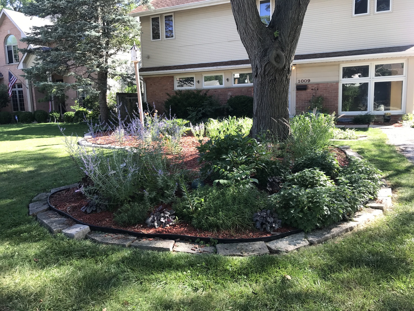 1009 Whitfield Road Northbrook, IL 60062 - Photo 4 of 25 a front view of a house with garden