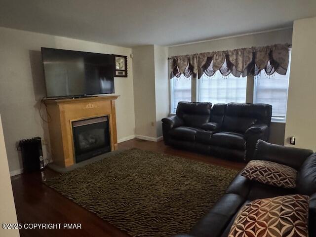 262 Overland Drive Long Pond, PA 18334 - Photo 4 of 27 a living room with furniture and a flat screen tv