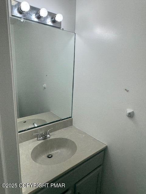 262 Overland Drive Long Pond, PA 18334 - Photo 7 of 27 a bathroom with a sink and a mirror