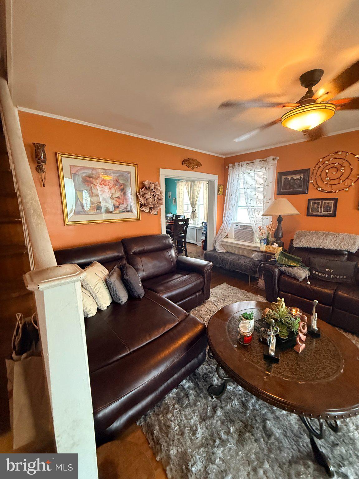 4027 Vernon Road Drexel Hill, PA 19026 - Photo 7 of 19 Cozy living space with vibrant hues.
