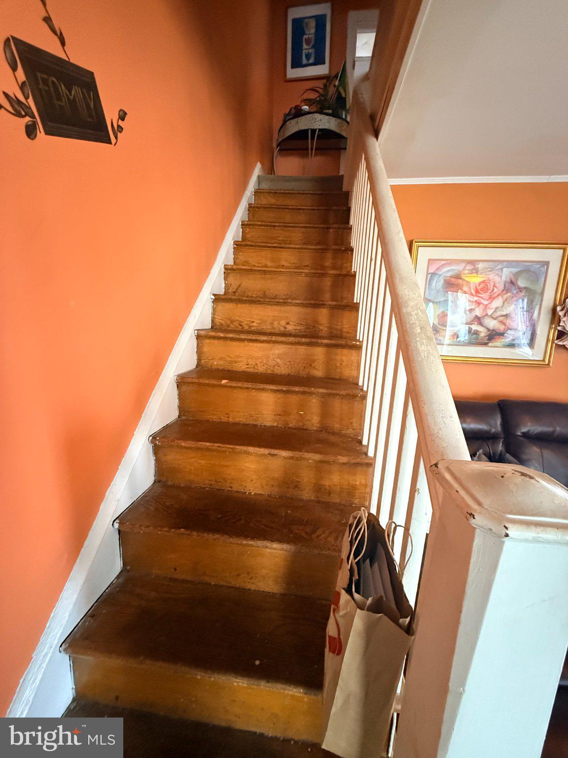4027 Vernon Road Drexel Hill, PA 19026 - Photo 10 of 19 Inviting ascent to cozy living space.