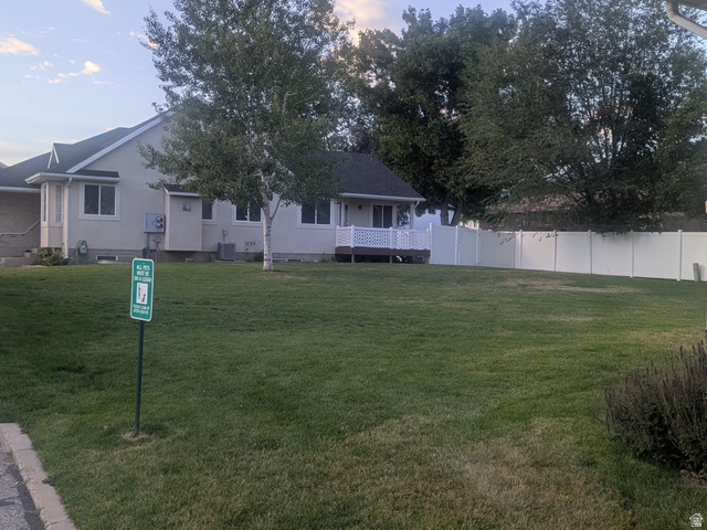 620 North Fairfield Road, Unit 10 Layton, UT 84041 - Photo 17 of 17 Expansive green space featuring a large lawn area