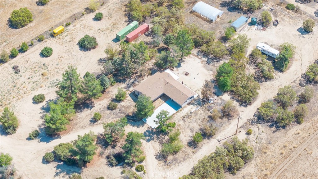 38855 Howard Road Anza, CA 92539 - Photo 39 of 54 an aerial view of house with yard and trees