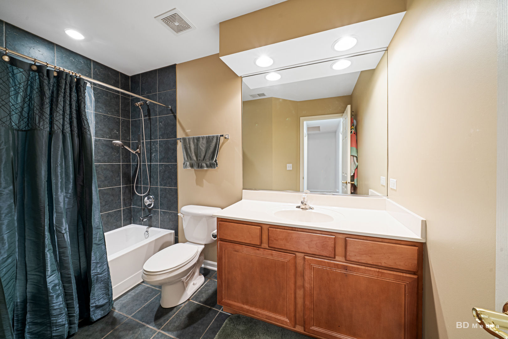 1603 Spyglass Circle Palos Heights, IL 60463 - Photo 28 of 51 a bathroom with a sink toilet vanity and shower