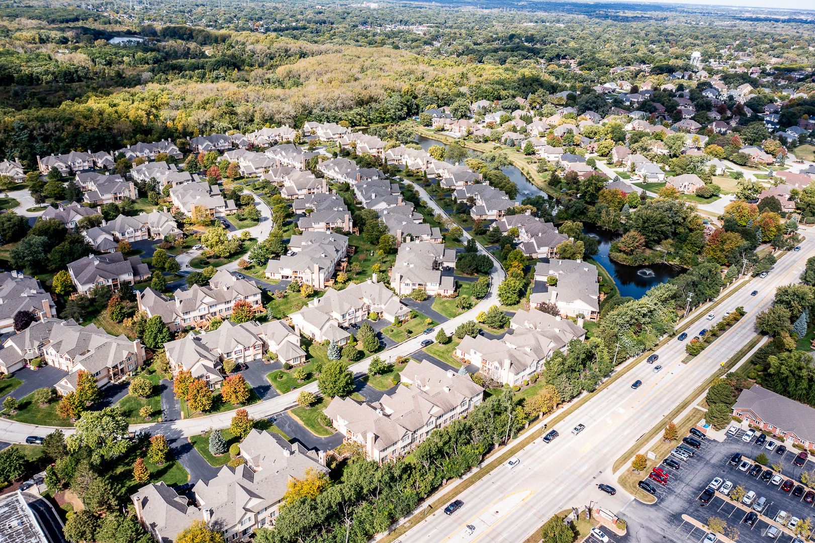 1603 Spyglass Circle Palos Heights, IL 60463 - Photo 42 of 51 an aerial view of residential houses with outdoor space