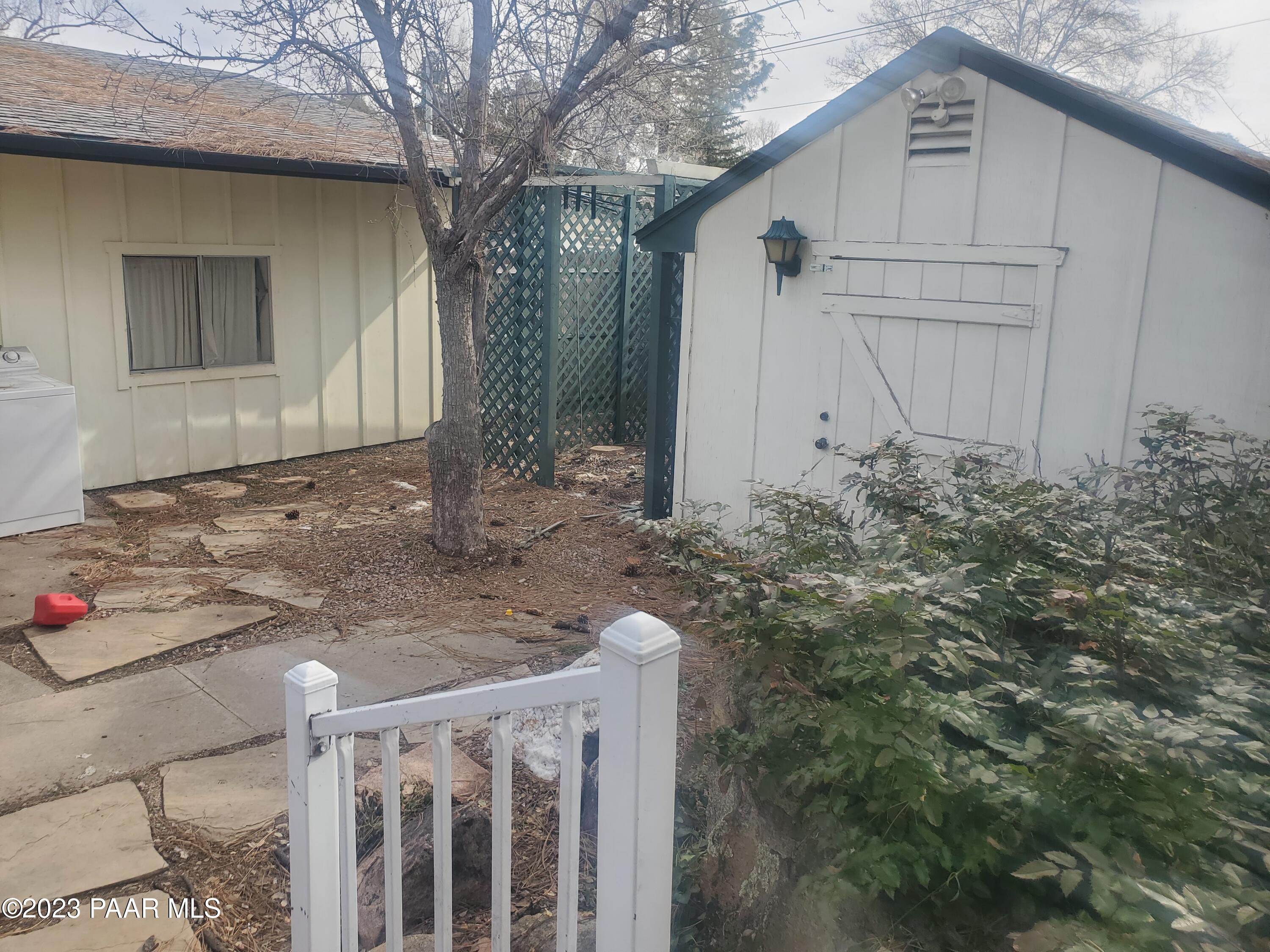 1809 Meadowbrook Road Prescott, AZ 86303 - Photo 8 of 20 backyard shed