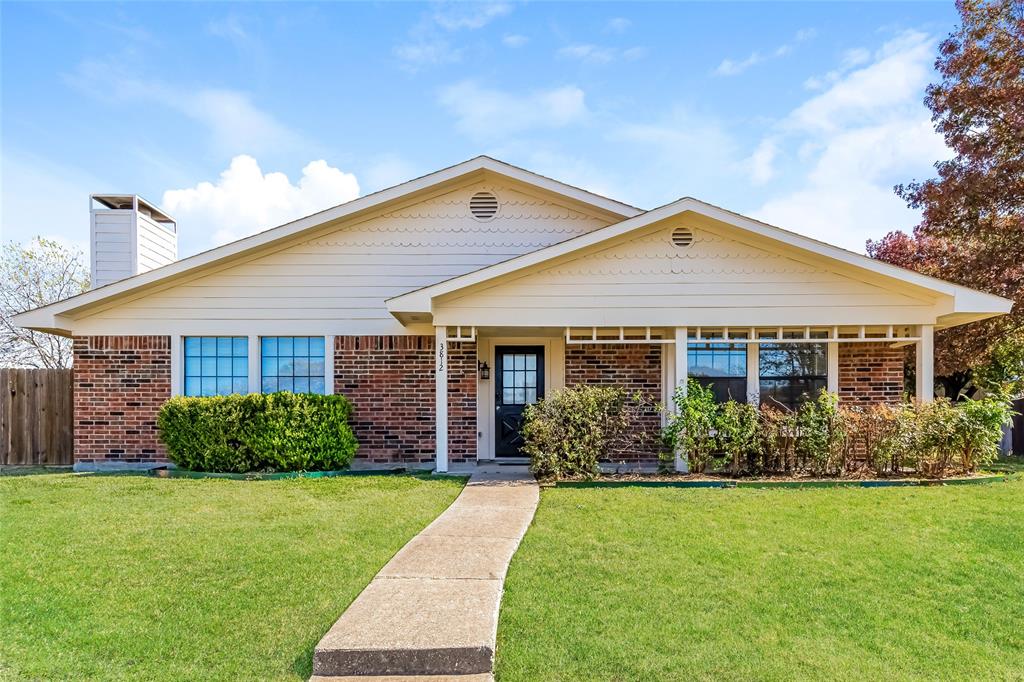 3812 Arnold Place Plano, TX 75074 - Photo 1 of 1 a front view of a house with garden