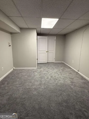 a view of empty room