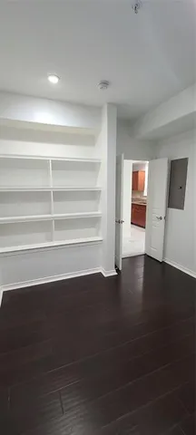 a view of kitchen and living room