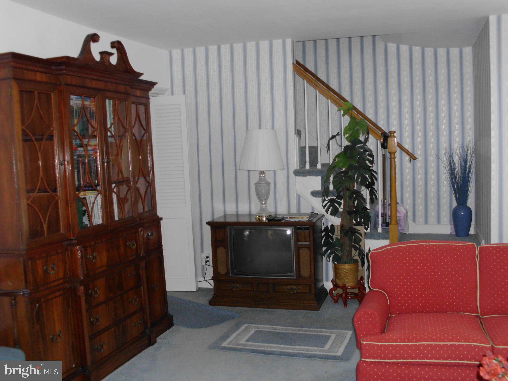 1873 Edgewood Road Baltimore, MD 21286 - Photo 6 of 24 Living Room & stairs to second floor