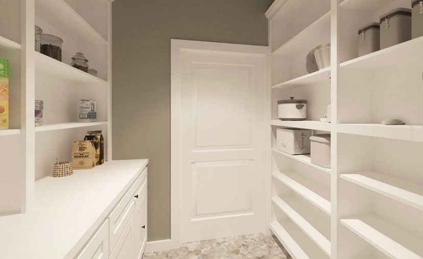 3952 Highline Oaks East Conroe, TX 77306 - Photo 3 of 6 a view of a bedroom with wooden floor and cabinets