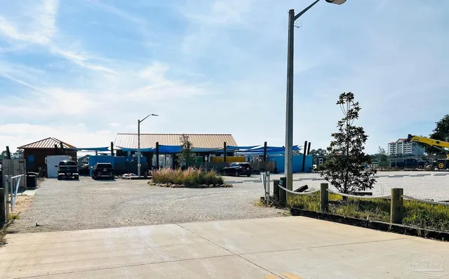 a car parked in front of a house