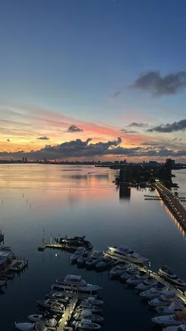a view of lake and ocean