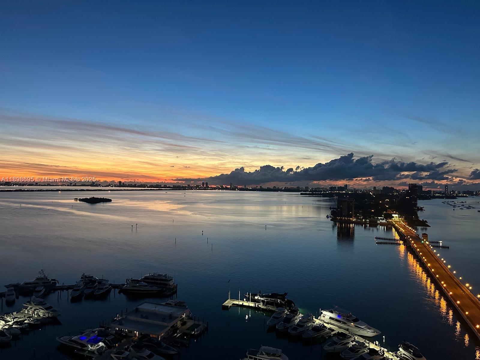 555 Northeast 15th Street, Unit 23B Miami, FL 33132 - Photo 24 of 32 a view of lake