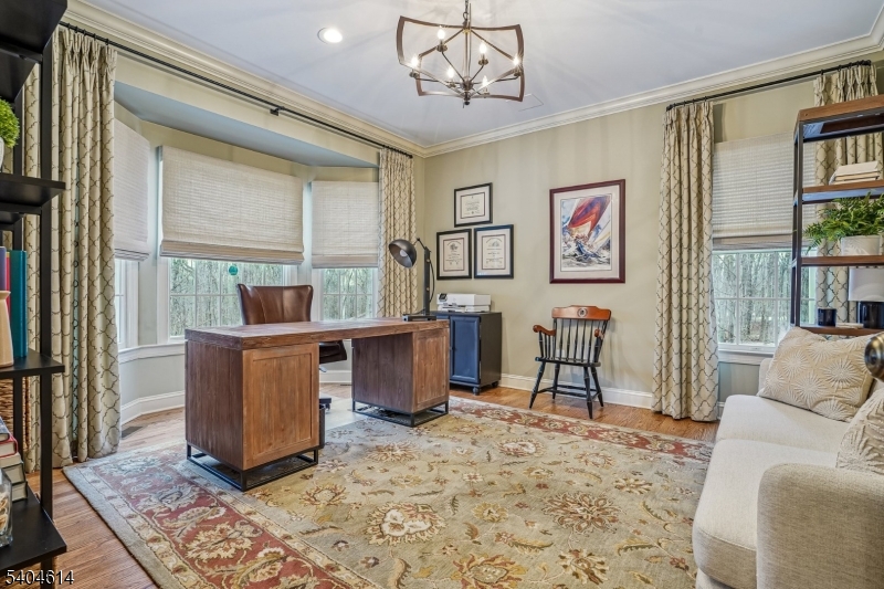 36 West Springtown Road Long Valley, NJ 07853 - Photo 22 of 50 a living room with furniture a window and a flat screen tv