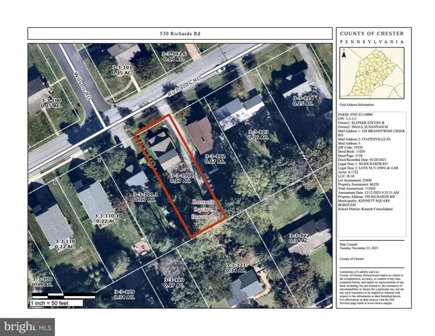 $650,000 | 530 Richards Road, Kennett Square, PA 19348