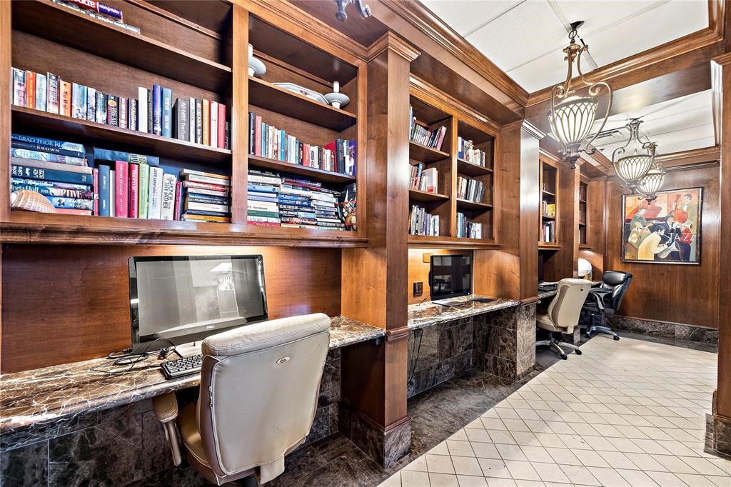 3525 Sage Road, Unit 318 Houston, TX 77056 - Photo 9 of 46 a view of a workspace with furniture