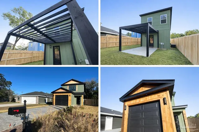 a view of an outdoor space with seating area