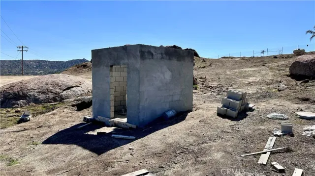 a view of water heater room