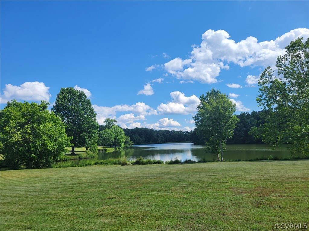 View of property view of water