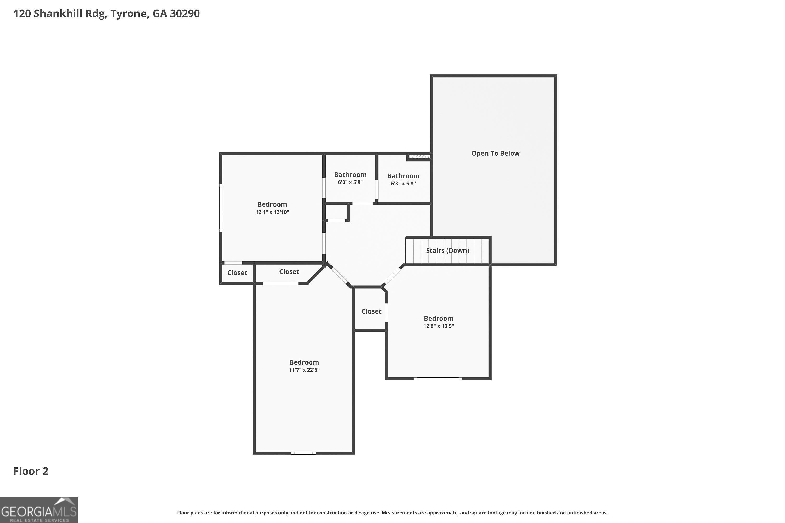 120 Shankhill Ridge Tyrone, GA 30290 - Photo 53 of 54 a picture of a room with a white wall and white wall