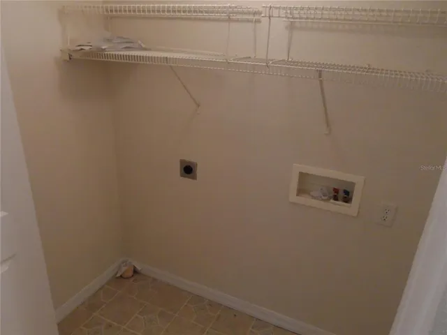 a view of a small space