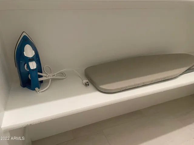 a view of a storage & utility room