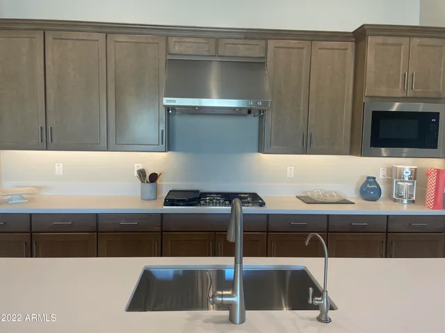 a kitchen with a sink