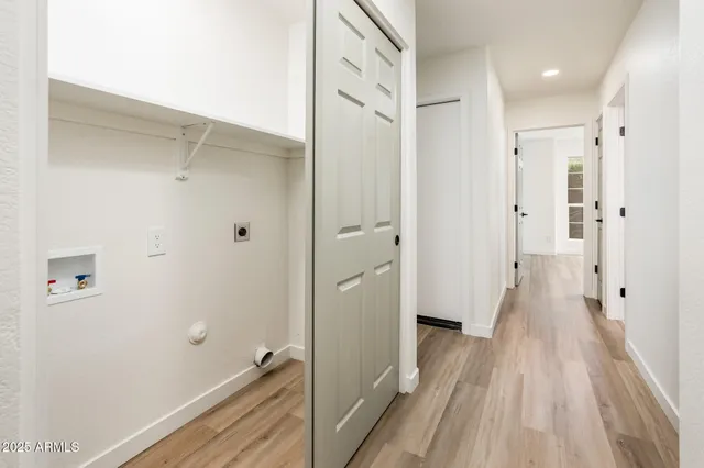 a view of a walk in closet