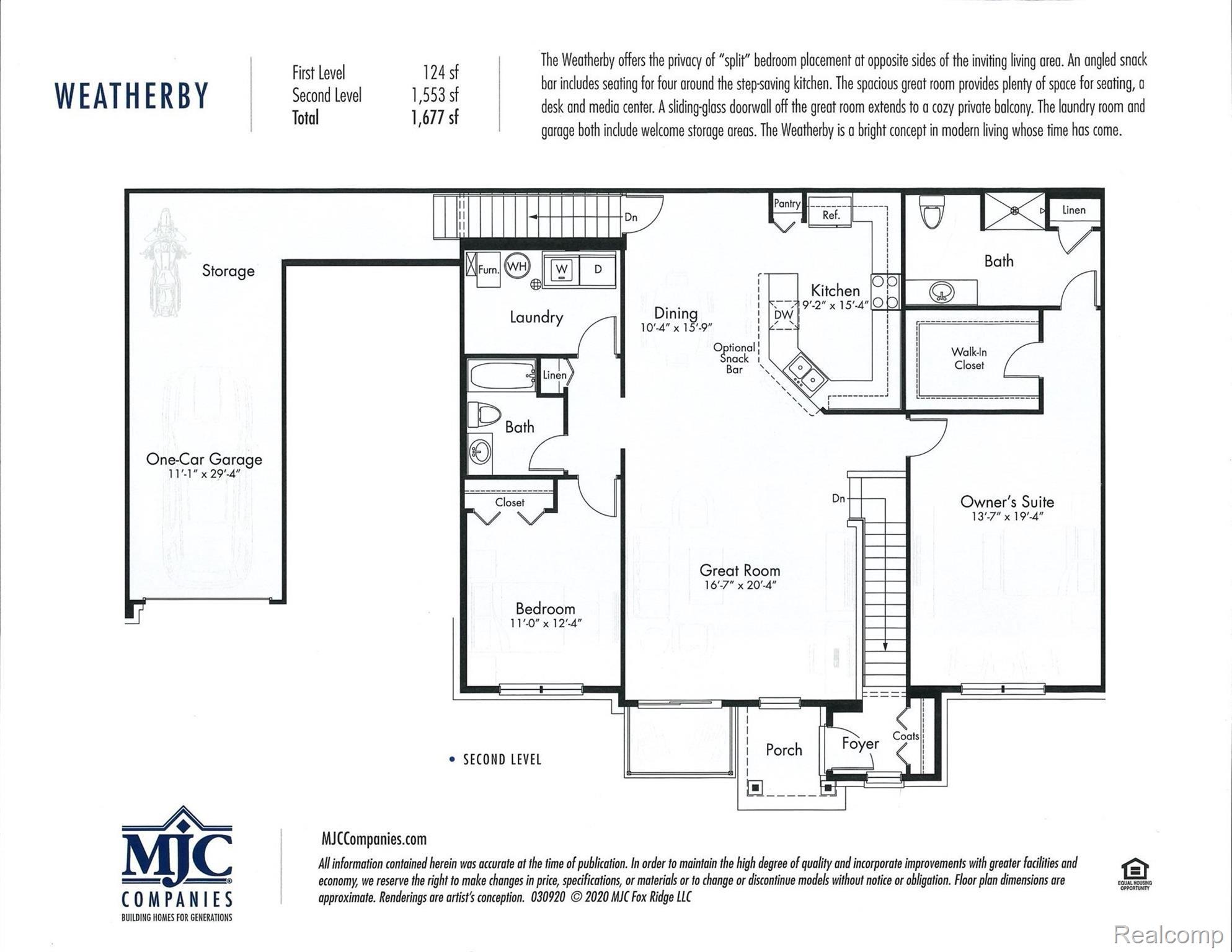 9832 Ridge Run, Unit 52 Howell, MI 48855 - Photo 3 of 3 Weatherby Floor Plan.jpg
