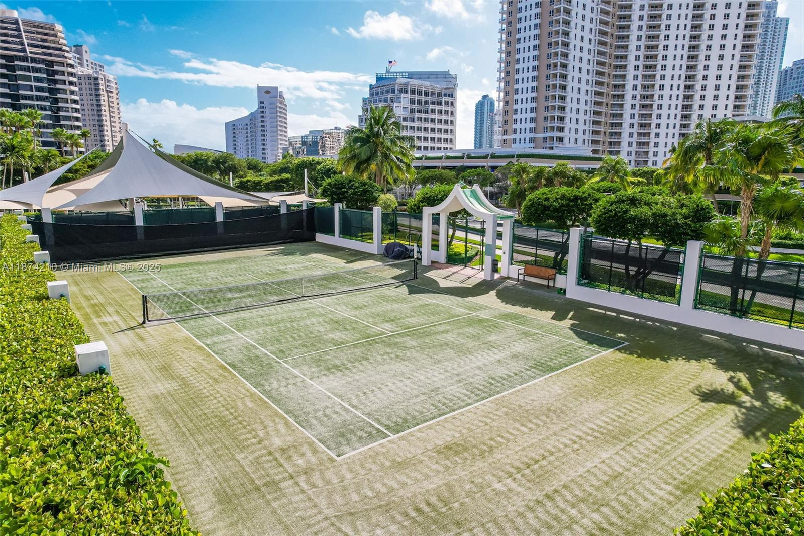 900 Brickell Key Boulevard, Unit 2904 Miami, FL 33131 - Photo 21 of 21 a view of a house with basketball court