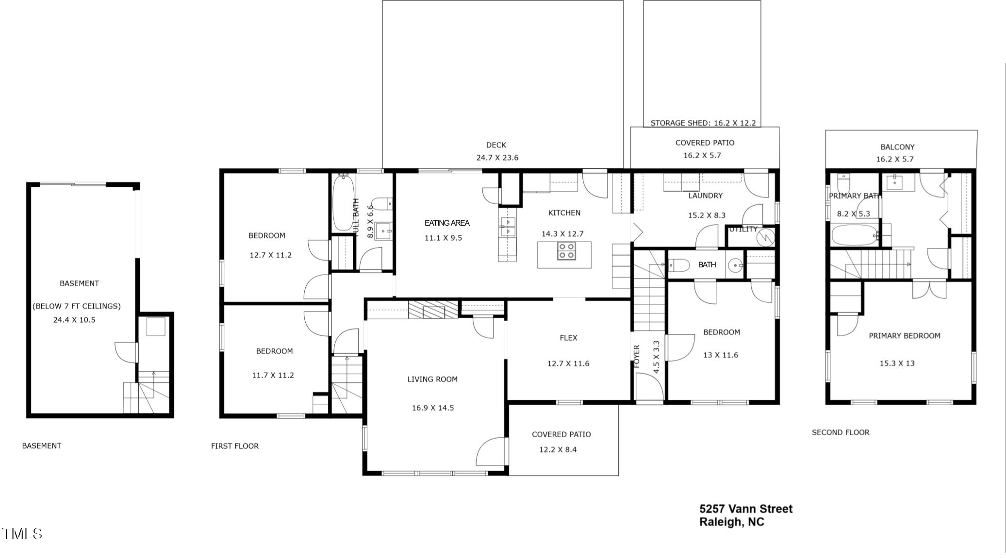 5257 Vann Street Raleigh, NC 27606 - Photo 27 of 28 Gallery Image 27