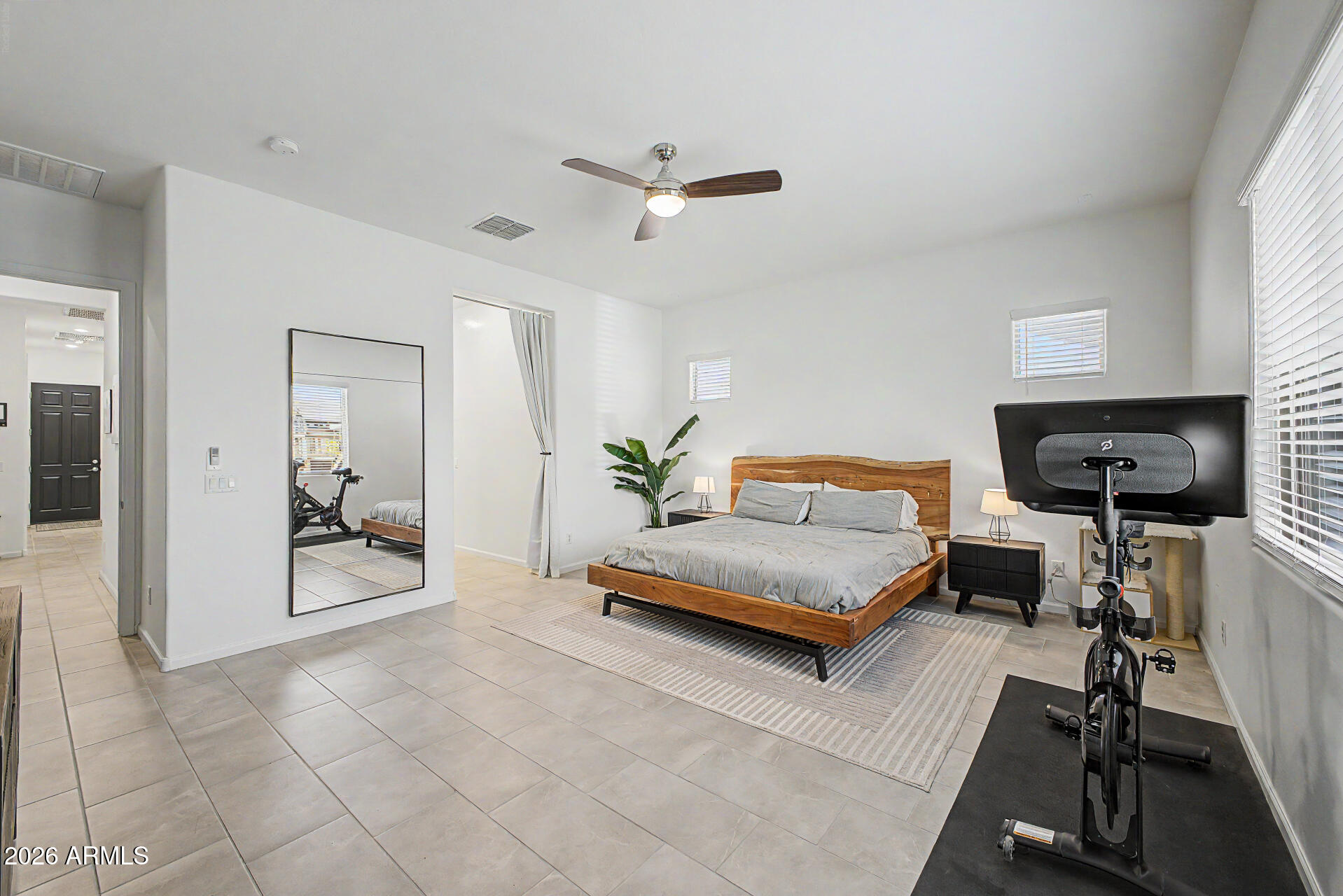 6511 West Steed Ridge Phoenix, AZ 85083 - Photo 15 of 41 a living room with furniture gym equipment and a table