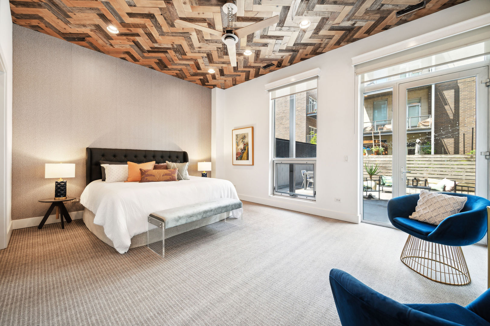 16 North Carpenter Street, Unit 2S Chicago, IL 60607 - Photo 11 of 21 a bed room with a bed and a chair