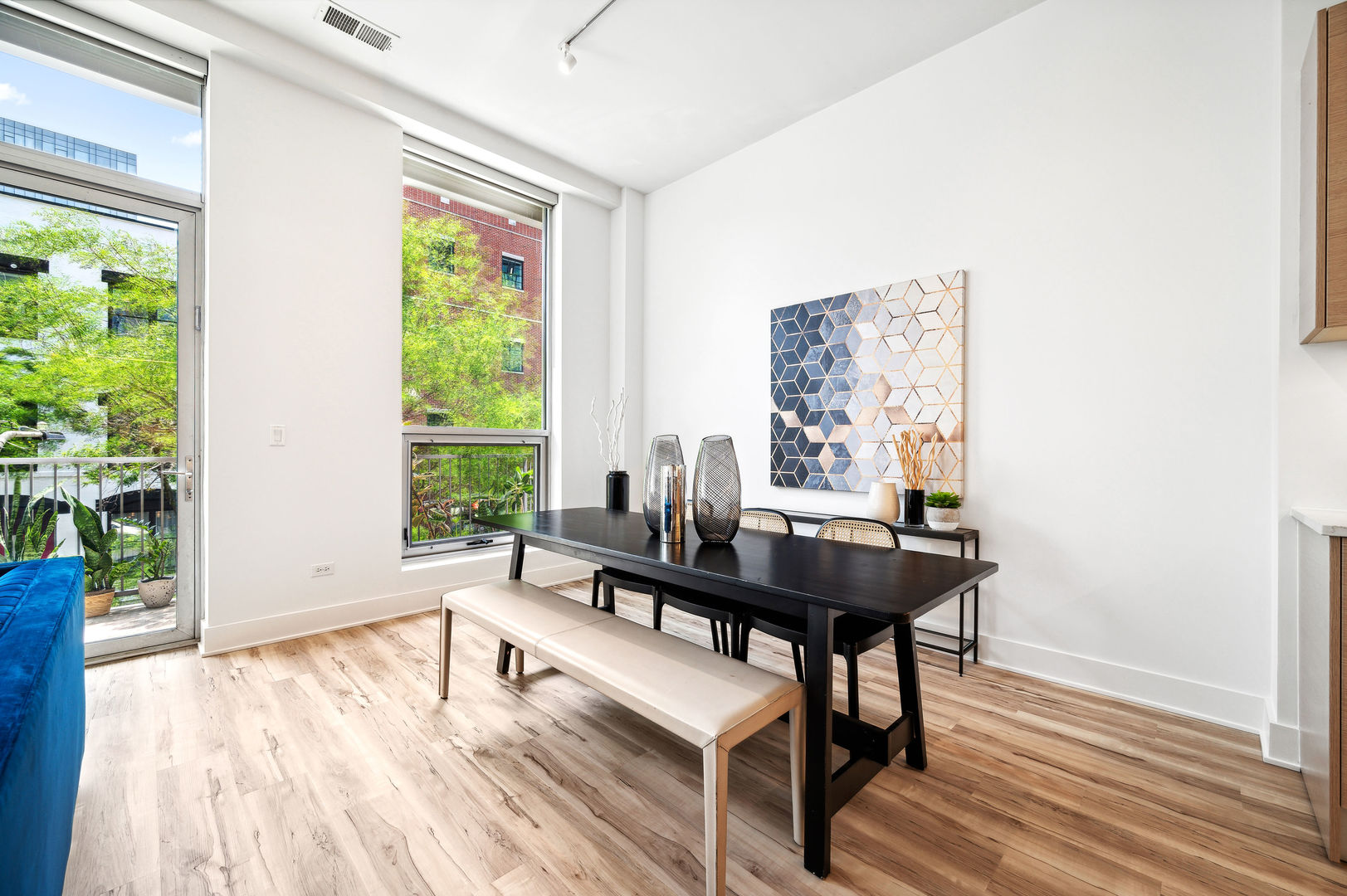16 North Carpenter Street, Unit 2S Chicago, IL 60607 - Photo 6 of 21 a view of a workspace with furniture and a window