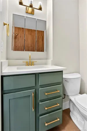 a bathroom with a sink and a toilet