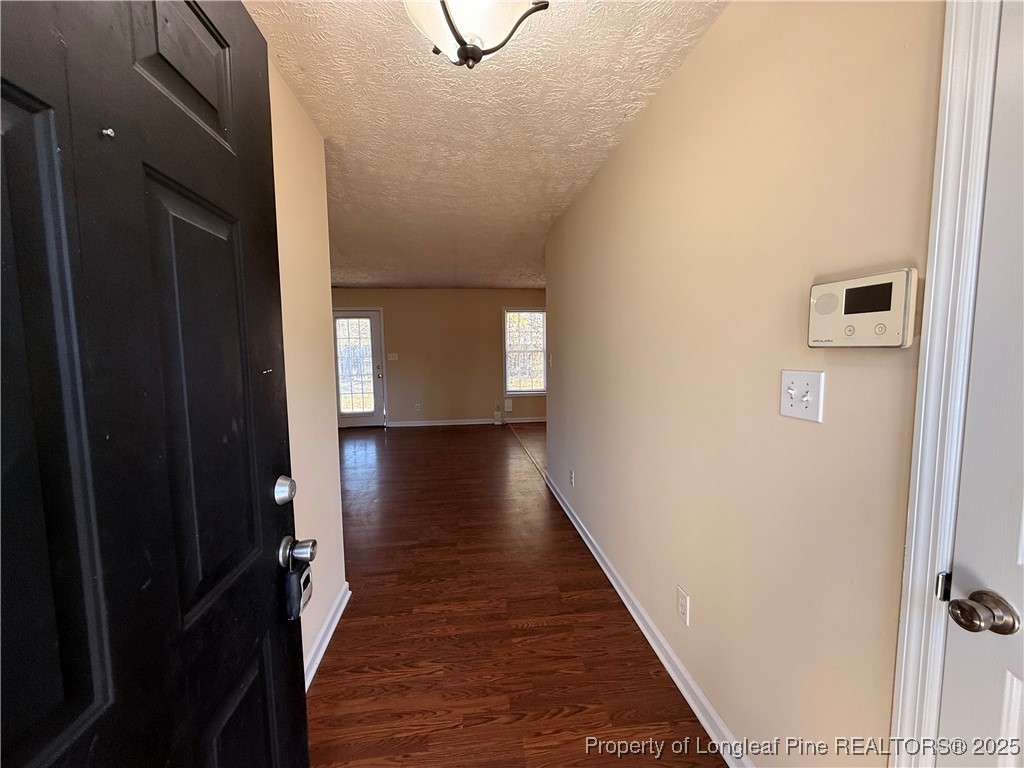 203 Cypress Drive Raeford, NC 28376 - Photo 2 of 21 a view of a hallway with wooden floor