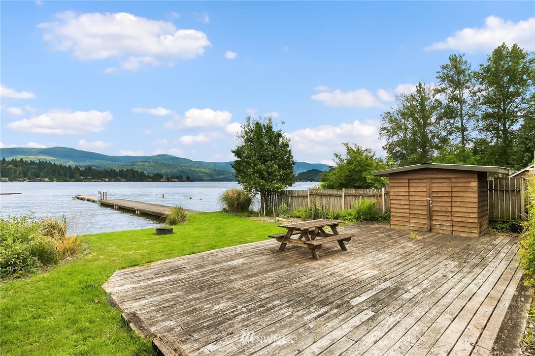 4730 Spring Street Bellingham, WA 98229 - Photo 5 of 30 a view of a backyard with sitting area