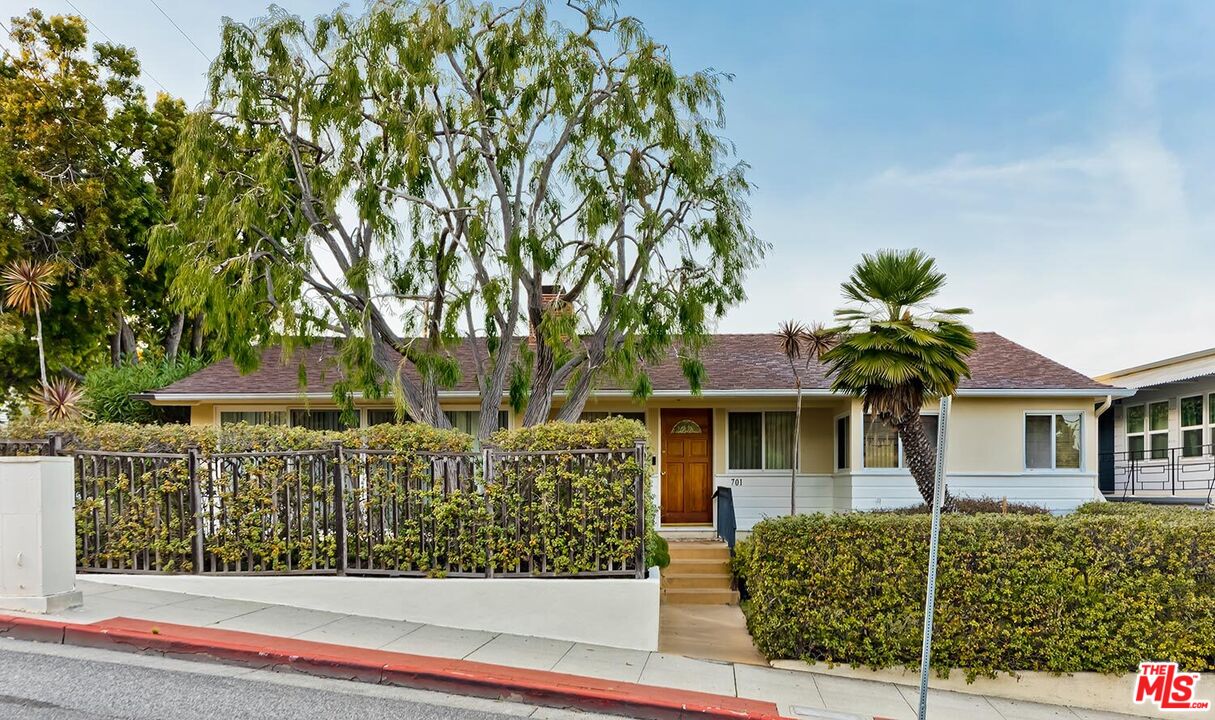 701 Pine Street Santa Monica, CA 90405 - Photo 1 of 1 front view of a house with a tree