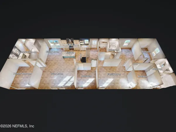 a view of table and chairs